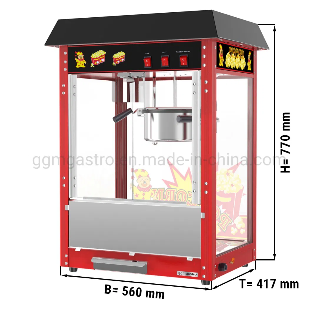 CE Certificate Hot Sale Equipment Popcorn Machine/ Popcorn Maker
