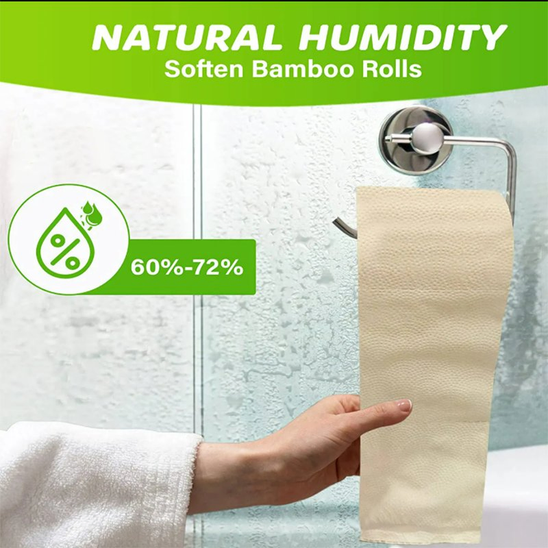 Bamboo Toilet Paper Quick Delivery Tissue Toilet Paper