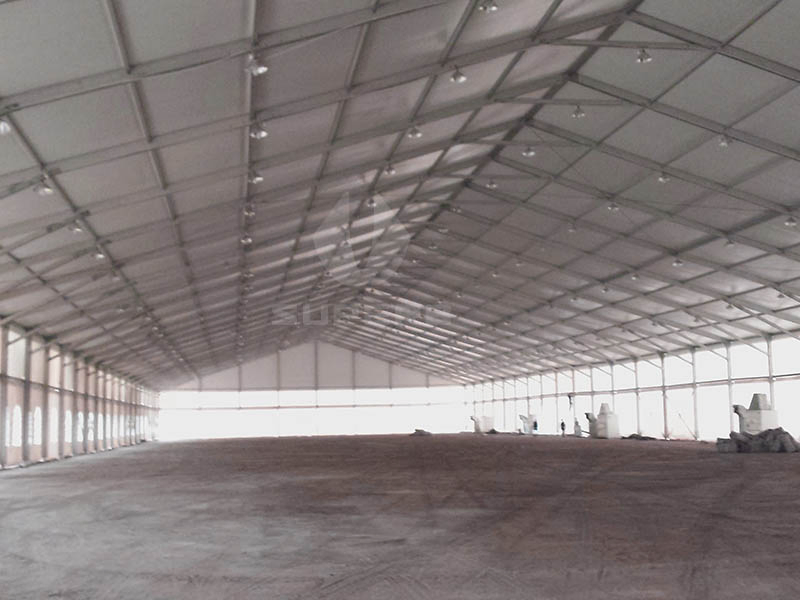 Large White Tent for Outdoor Events