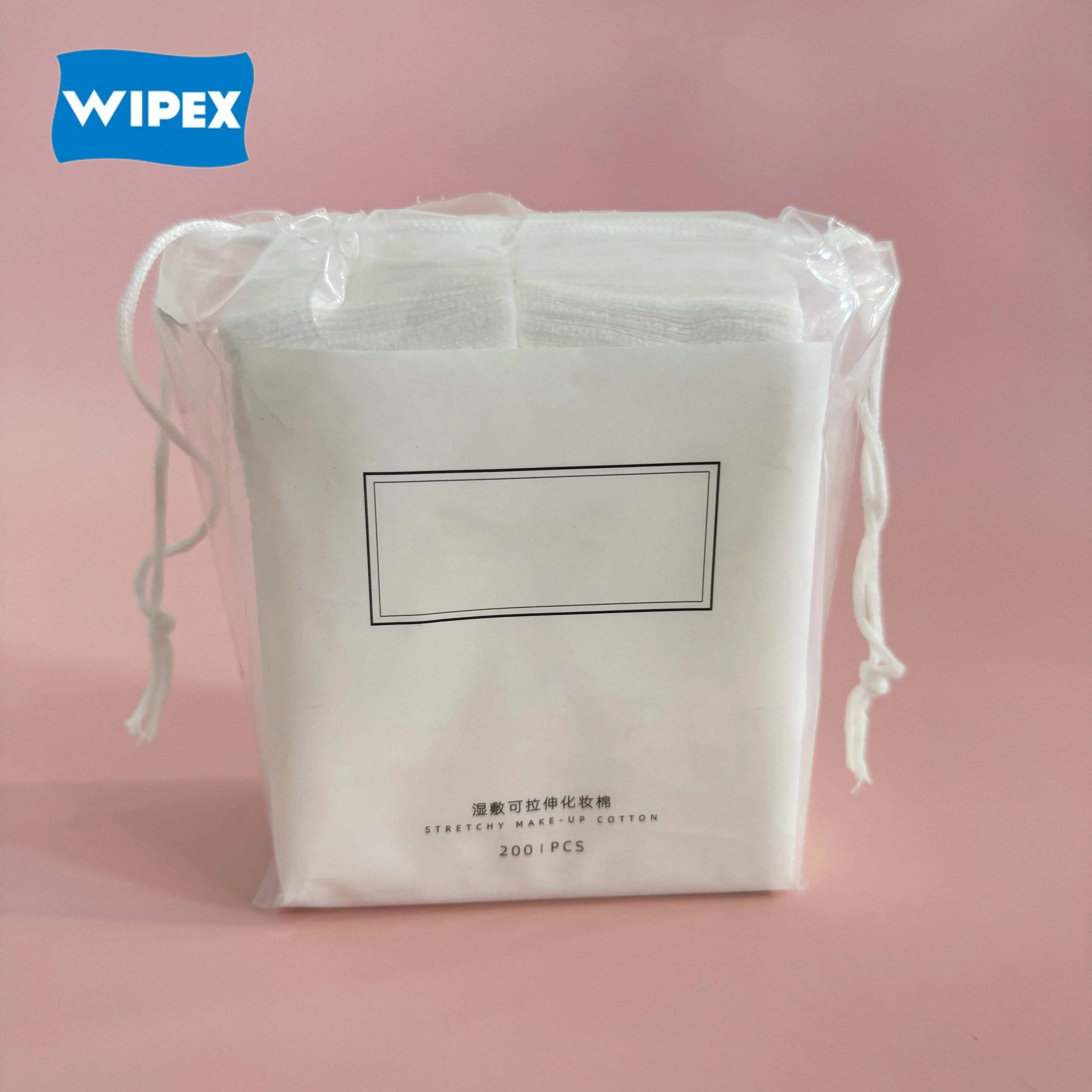 Wlpex 200PCS Wet Compress Makeup Remover Cotton Pads Stretchable Face Toner Cotton Pads