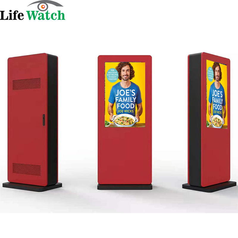 Outdoor 43inch 55inch 65inch 75inch 86inch Waterproof IP65 Network Android Windows Touch Advertising LCD Kiosk Totem Signage Display
