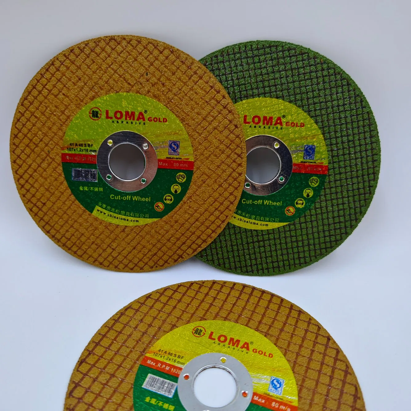 Абразивный отрезной диск 4 дюйма, зеленый