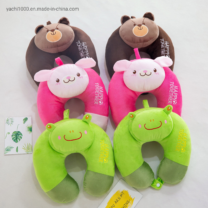 Cute Cartoon Soft U Shape Plush Neck Cushion