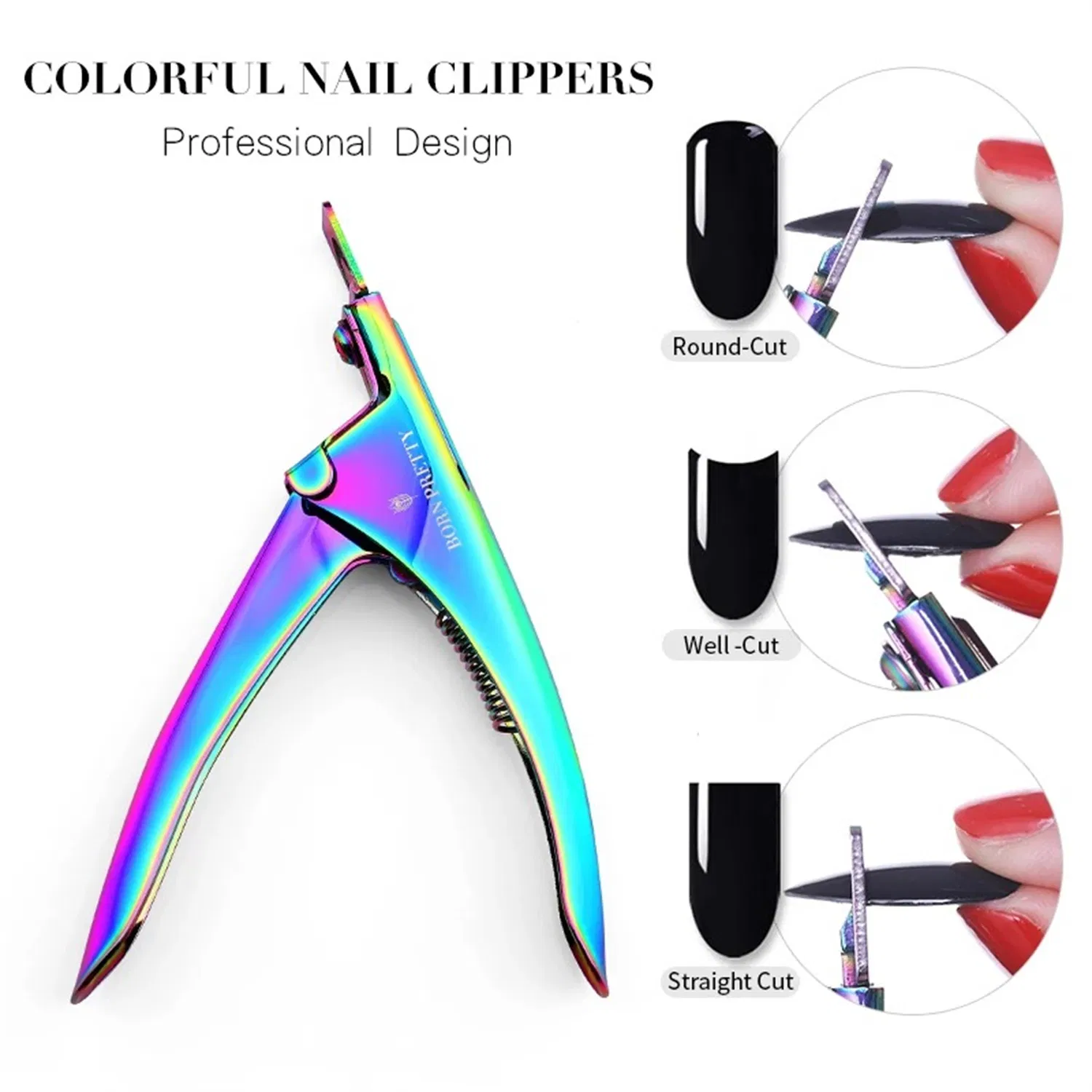 Manicure Tools French Style U Shape Nail Tips Cutter