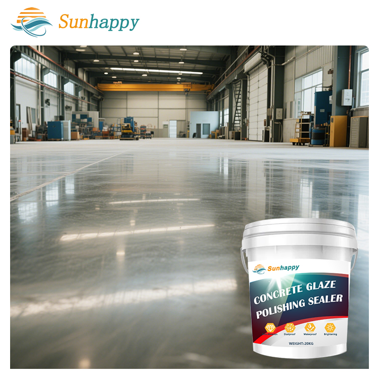 Fast-Drying Industrial-Strength Abrasion-Resistant Cement Floor Brightener High Quality Concrete Glaze Polishing Sealer