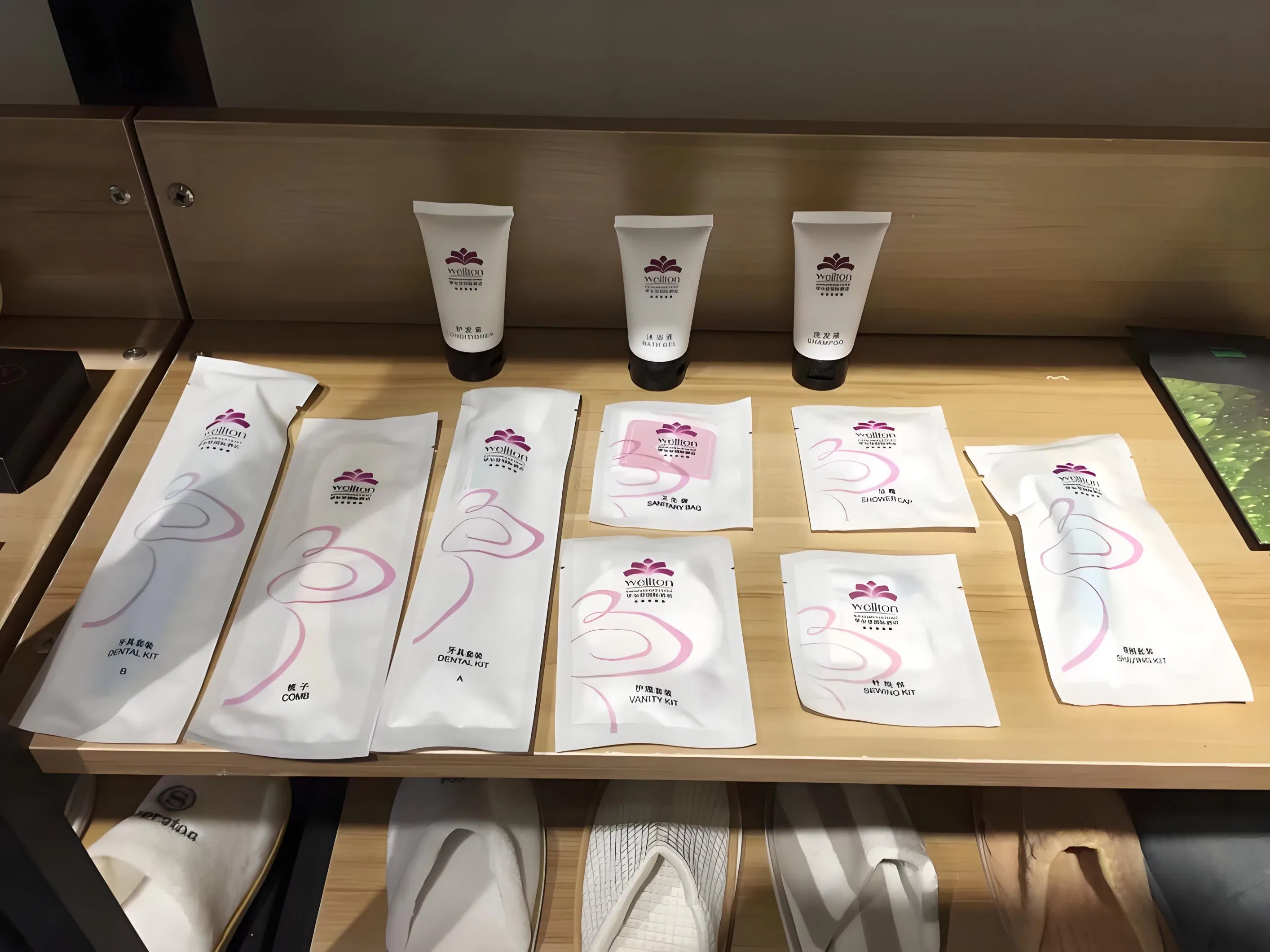 Wholesale Good Quality Cheap Prices Hotel Amenities Disposable Hotel Dental Kit Shower Cap