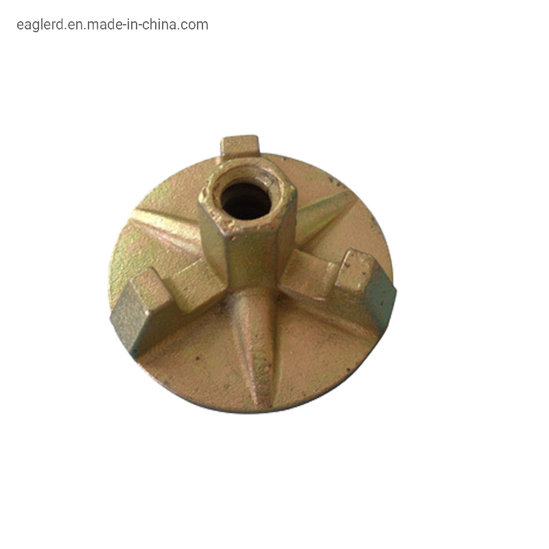Ductile Cast Iron Swivel Nut Wing Nut for Formwork Tie Rod