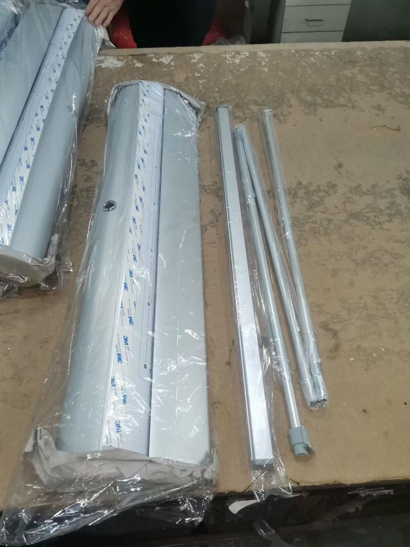 85X200cm Aluminum Banner Displays Rack Retractable Roll up Banner Stand