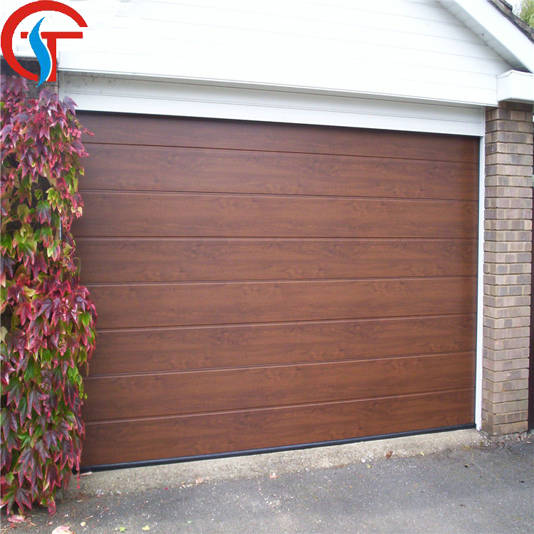 Modern Style Automatic Sectional Garage Door for Home Building