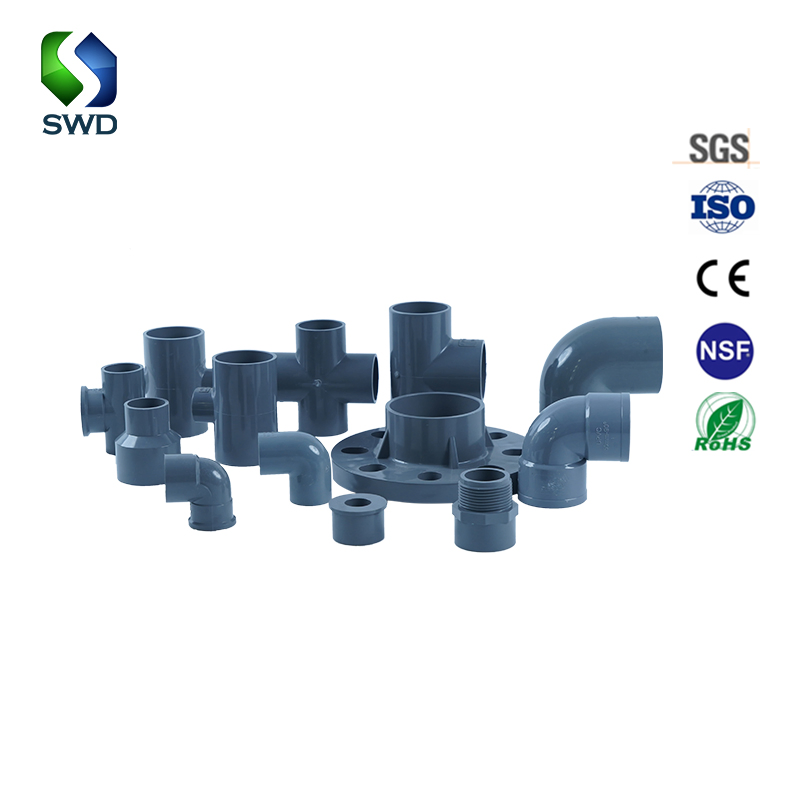 High Pressure DIN Pn16 Fittings PVC Bushing