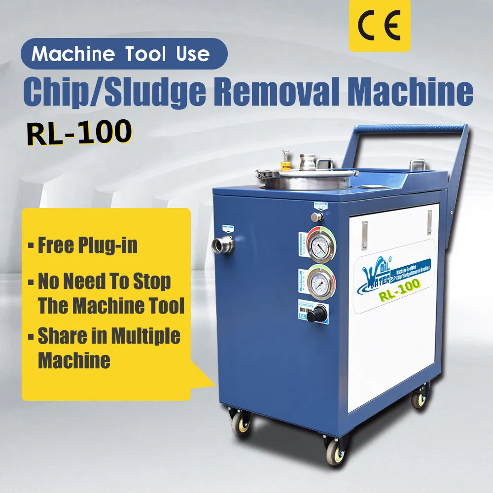Sludge Removal Tool Chip Removal Machine Tank Coolant Disposal System for CNC Machine
