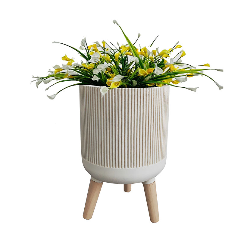 Горшок керамический цветочный большой для дома балкона