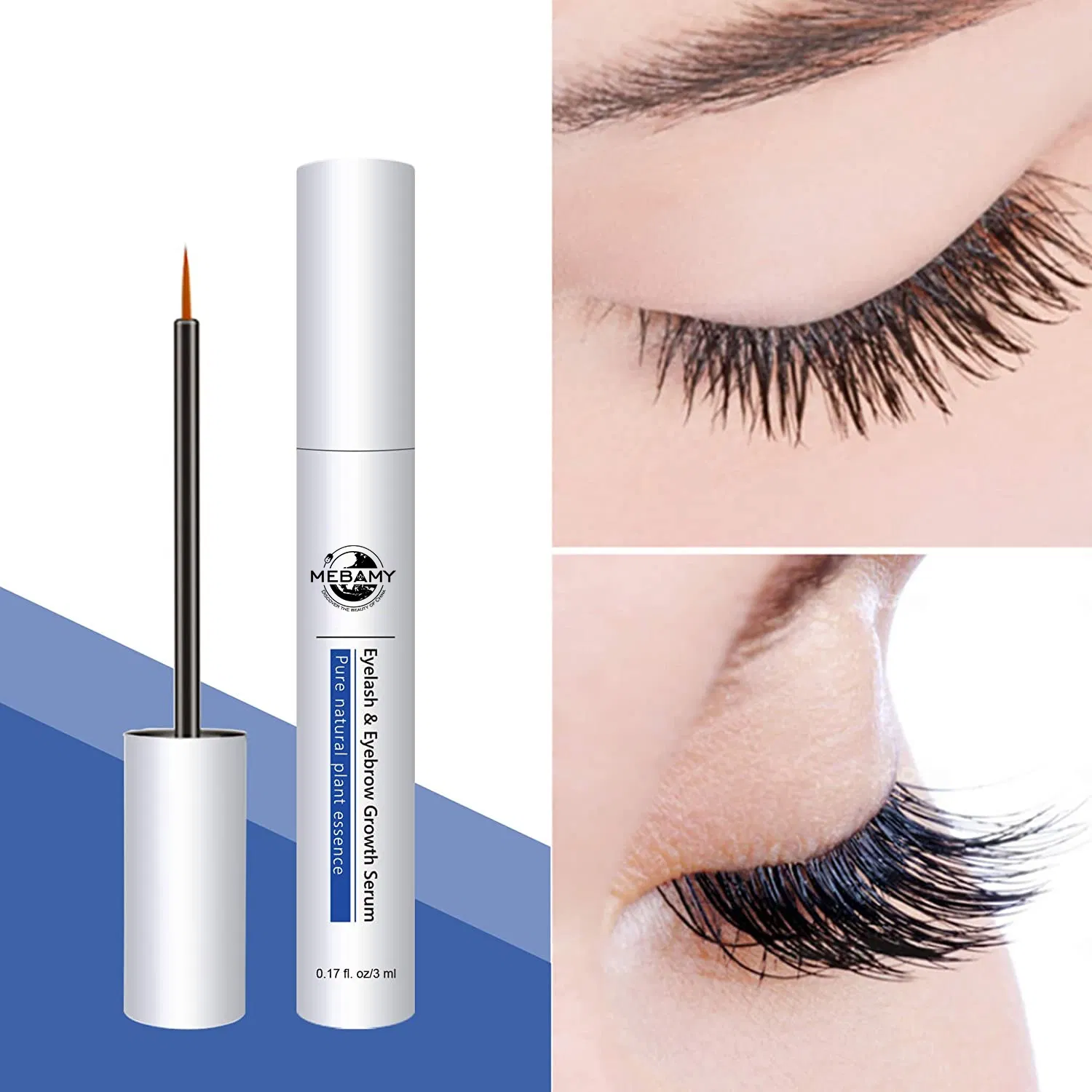 OEM Customized Self -Owned Brand Wholesale Natural Eyelashes Growth Serum