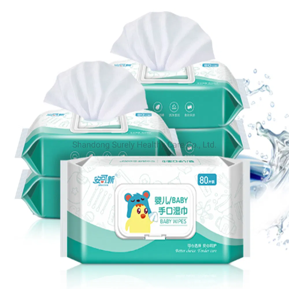Soft Cotton RO Water Nourish Aloe Vera Vitamin E Wet Tissue Wipes