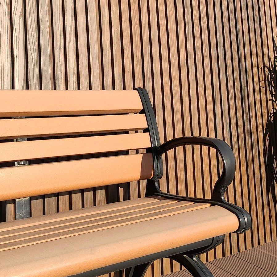 Factory Price Outdoor Wall Cladding 3D Wood Grain Surface Wood Panels Wall