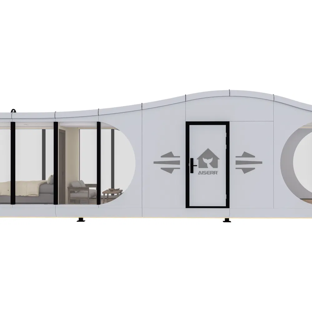 Insulated Prefabricated Cabin for Year Round Use with Fresh Air System and Energy Savings