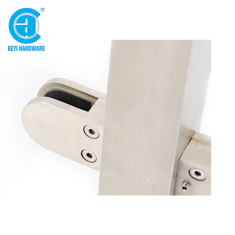 Keyi Metal Square Stainless Steel Balustrade Post for Glass Balustrade System