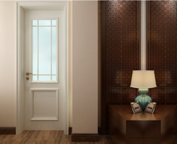 Premium Flame-Retardant Waterproof WPC Door for Ultimate Safety