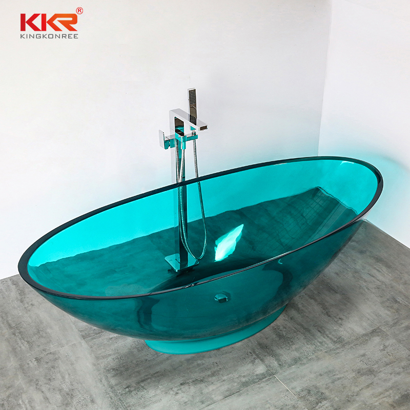 Современная овальная акриловая ванна