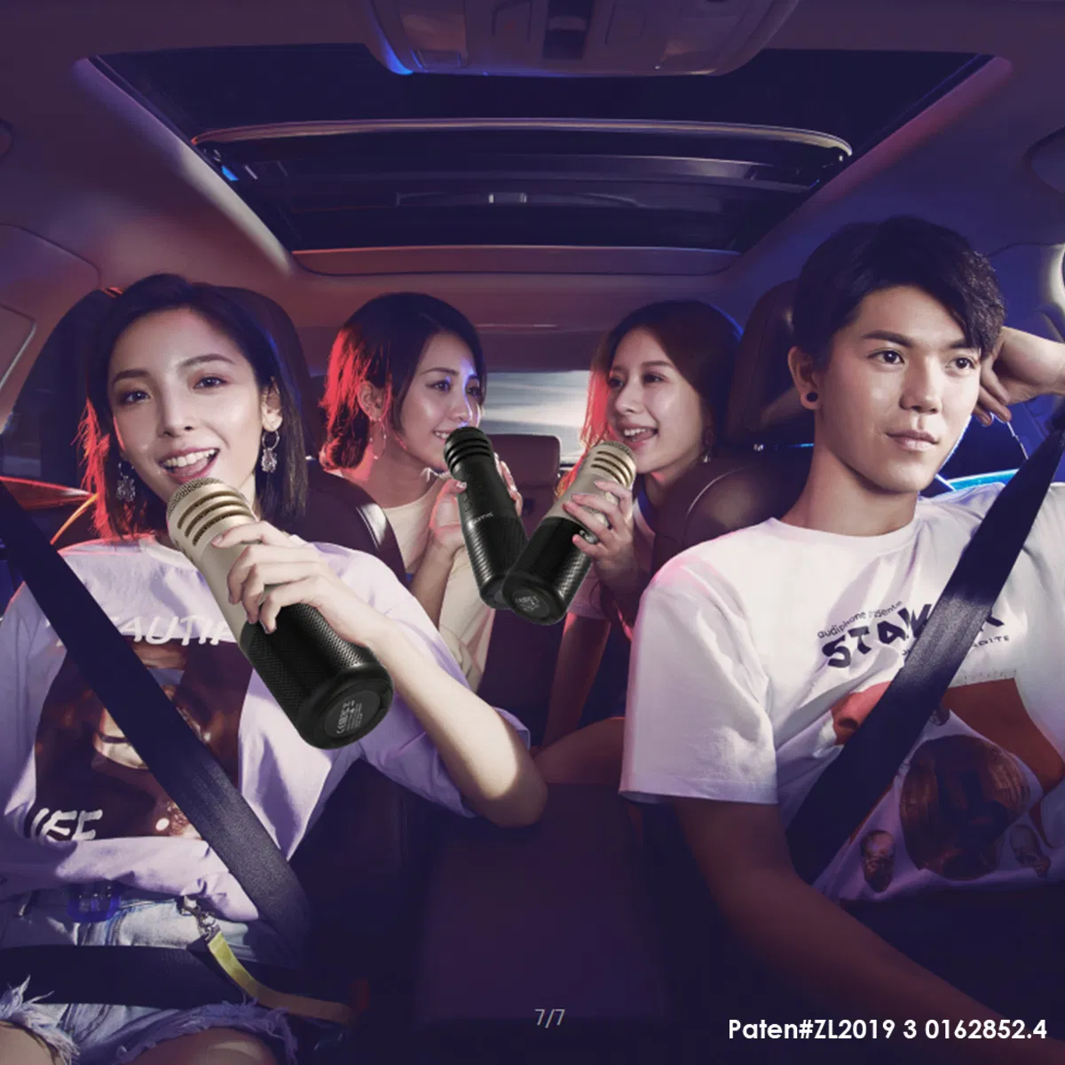 Bluetooth Wireless Karaoke Speaker with Microphone for Singing and Public Speaking Amplifier