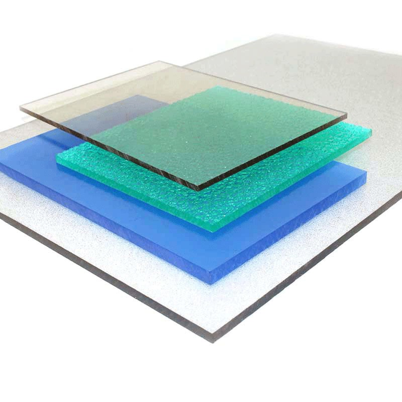 Transparent UV Resistant Clear Polycarbonate Solid Sheet for Roof