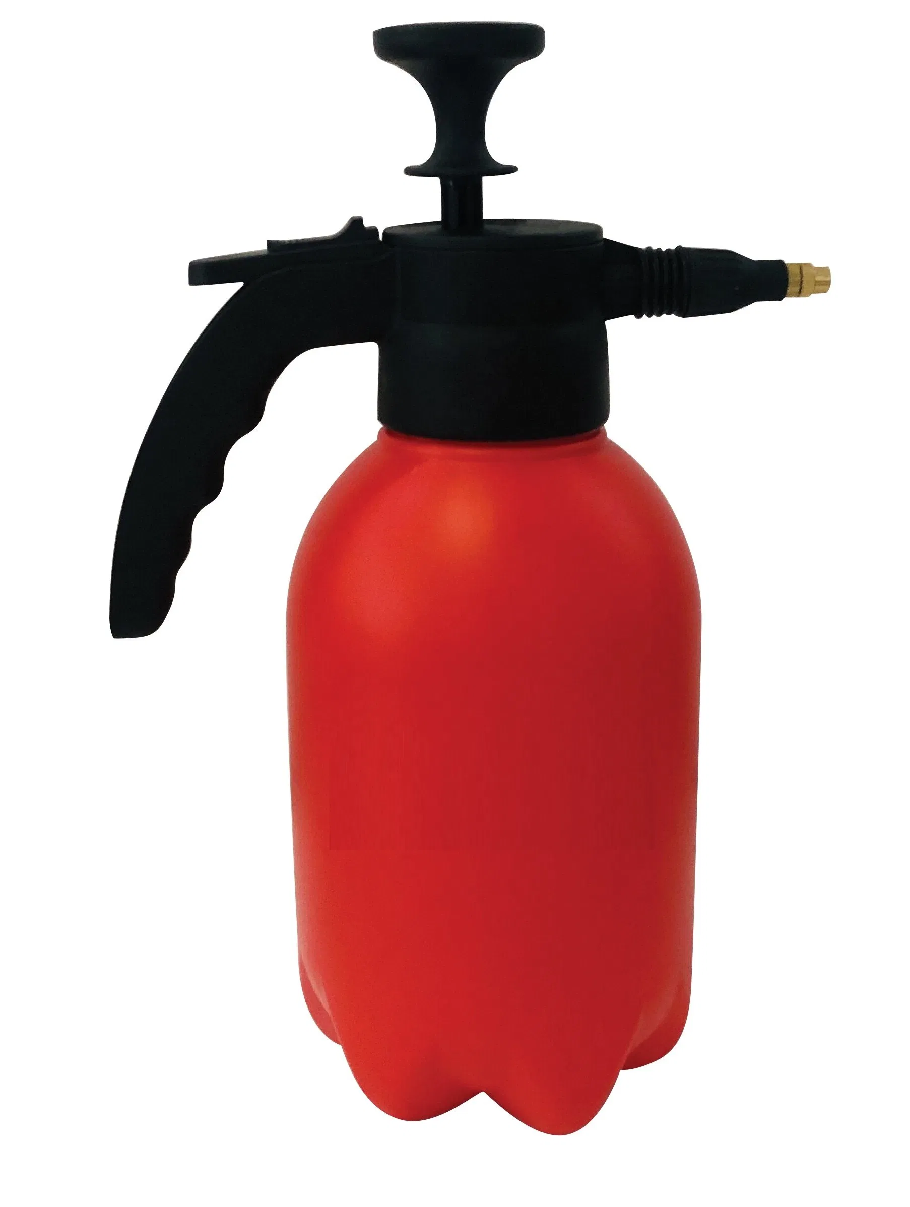 2L Hand Held Sprayer Brass Nozzle Manual Pressure Garden Sprayer with Water Line