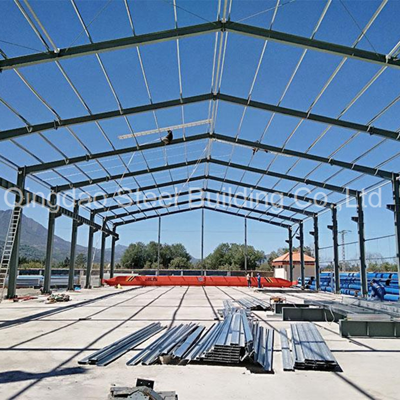 Customized Portal Frame Prefabricated Warehouse Steel Structure Workshop Building