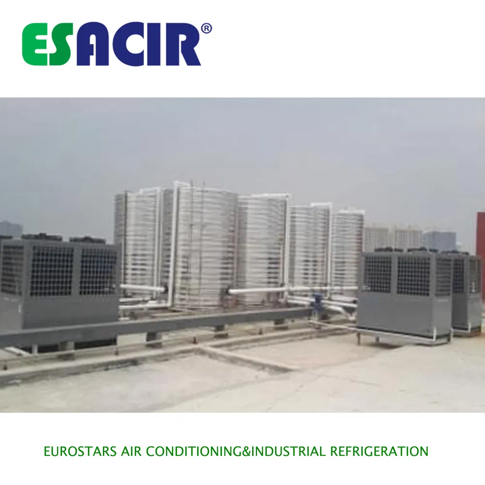 Ambient -25 Degree Cold Climate 2p to 40p Evi Heat Pump