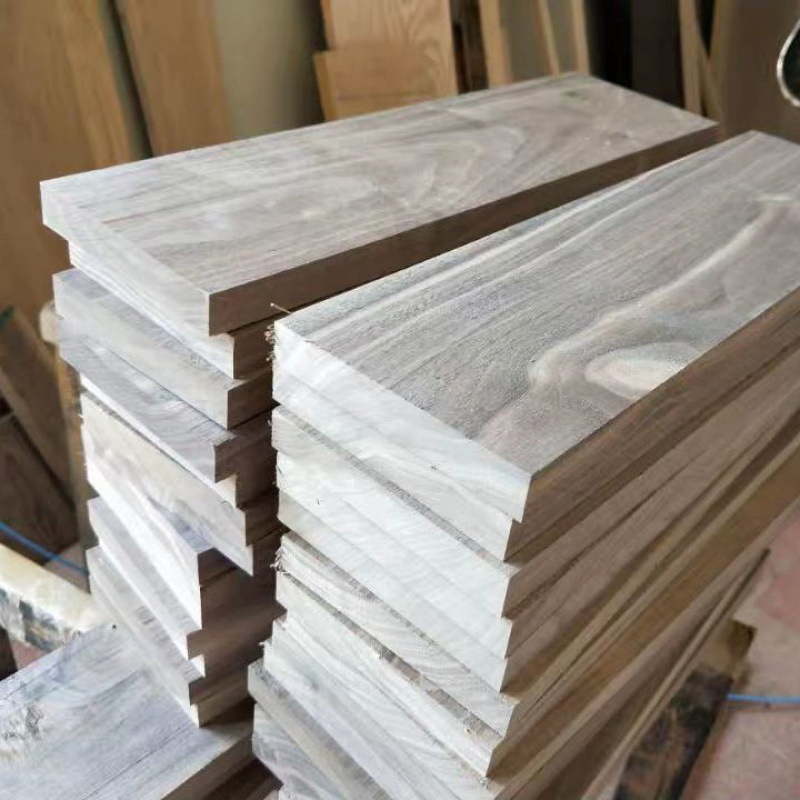 Hardwood Wood Slab Black Walnut Fancy Plywood Board