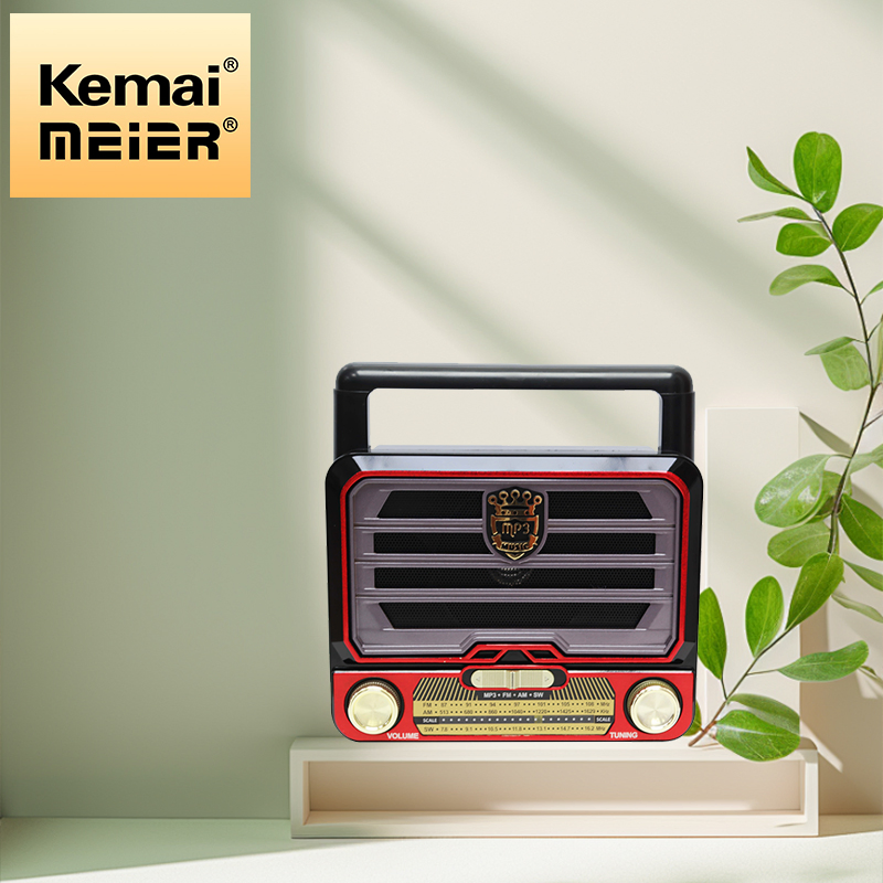 High Quality Multi-Functions Vintage Retro Radio FM Am Sw 3 Band Rechargeable Radio with USB TF Wooden Radio