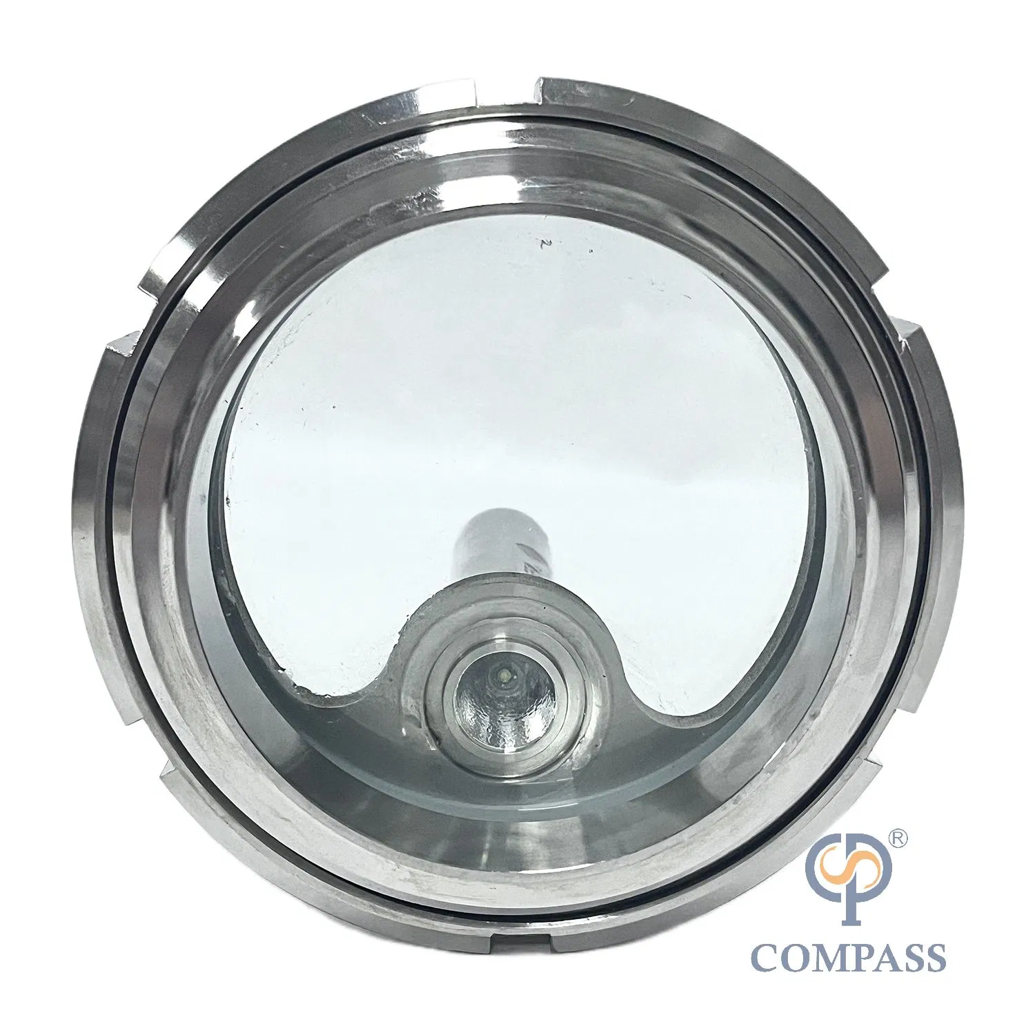 DN150 Stainless Steel SS304 Sanitary Hygienic Union Type Sight Glass with LED Light for Beverage Food