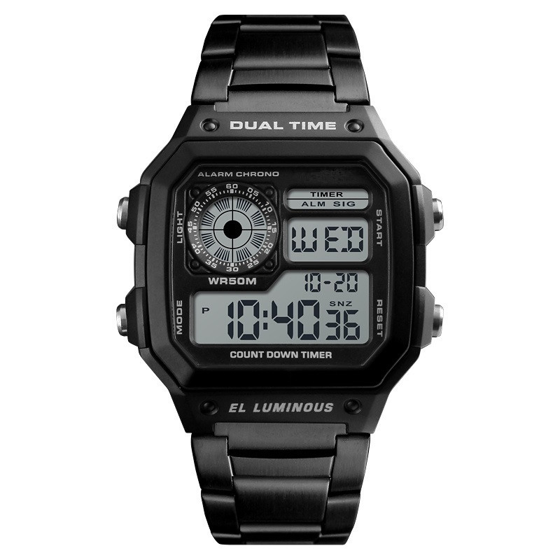 Waterproof Mens Sport Digital Watch