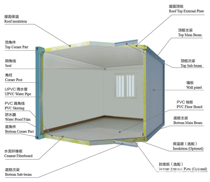 SGS High Quality Steel Structure Car Garage