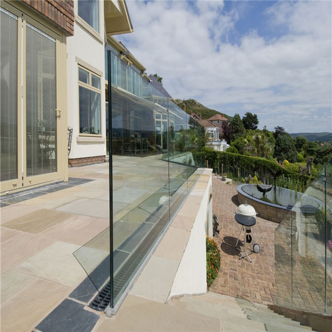 Customized Design Cable Railing Eco-Friendly Curved Wood Handrailing 32mm Bus Railing