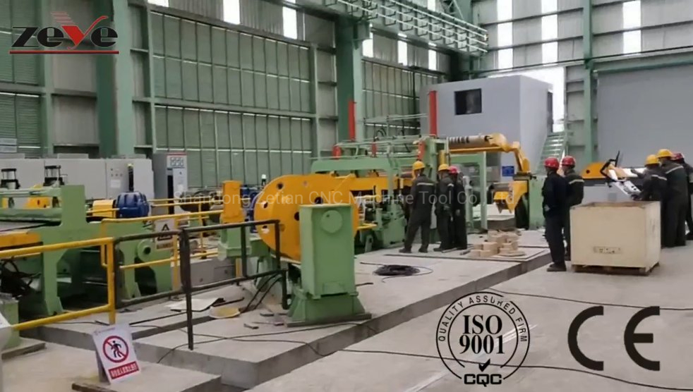 Coil Slitting and Cut to Length Line in One Machine Line