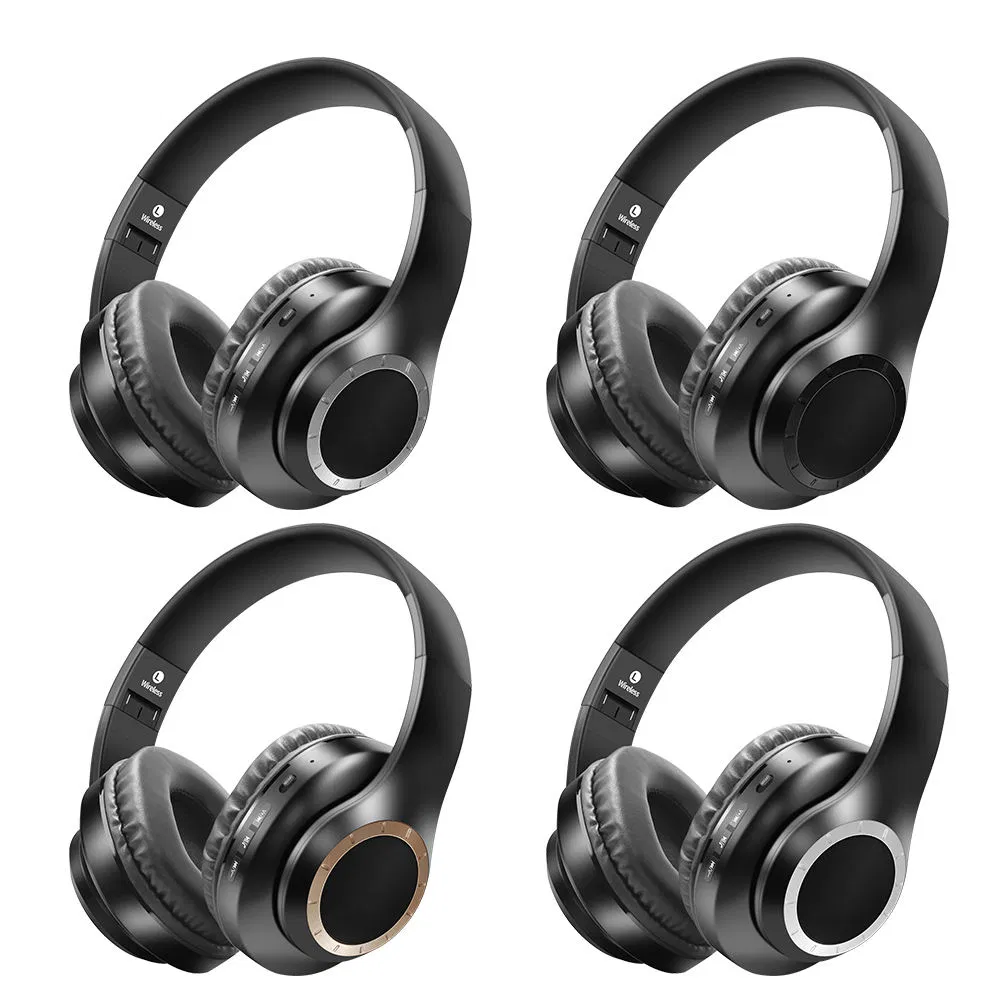 Hot Foldable Handfree Headband HiFi Wireless Earphone Headset Bluetooth Headphone for Games