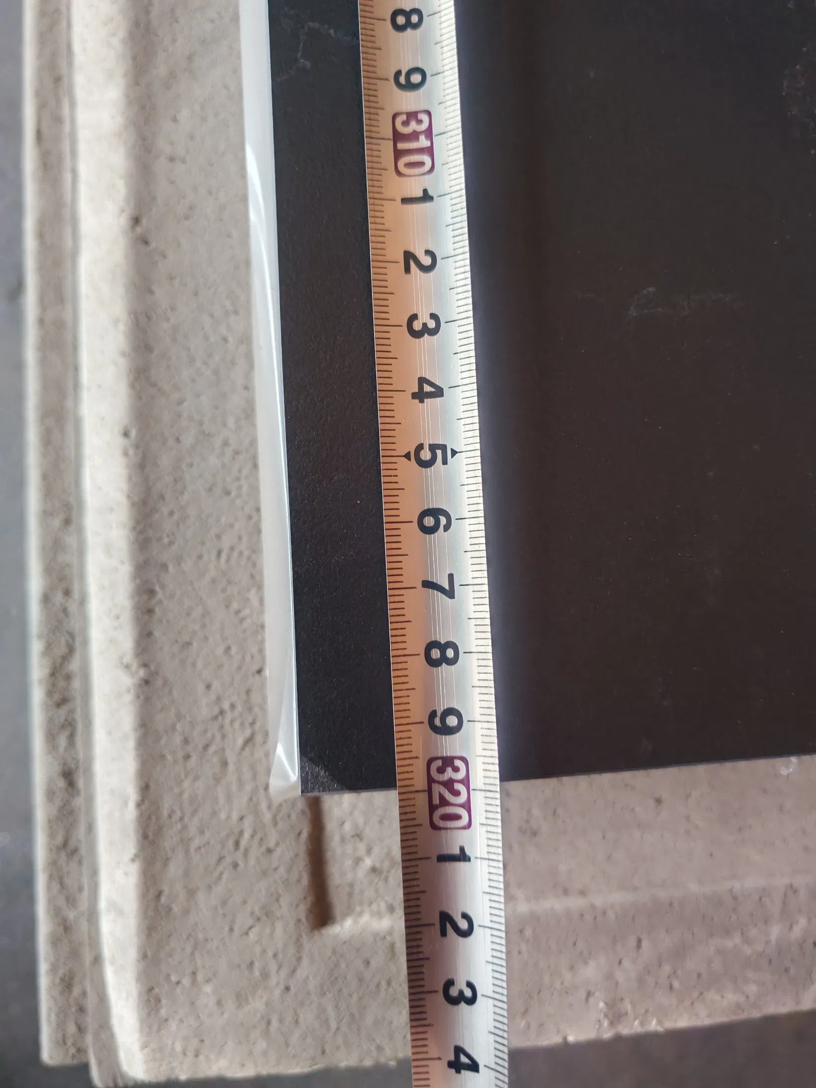 Pari Wholesale Building Material Sintered Stone Big Porcelain Big Slab New Noir Vanity Countertop Wall Tile/Floor Tile/Countertop 3200*1600mm