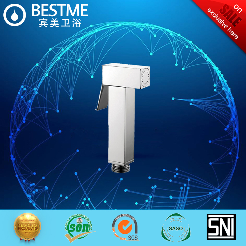 Смеситель для биде хром-золото Bestme BF-H101B