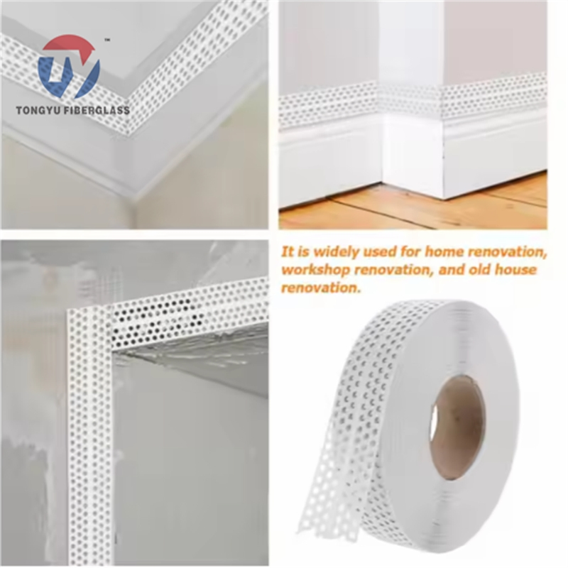 PVC Rolls Plastering Corner Bead Drywall Corner Tape Folding PVC Corner Bead
