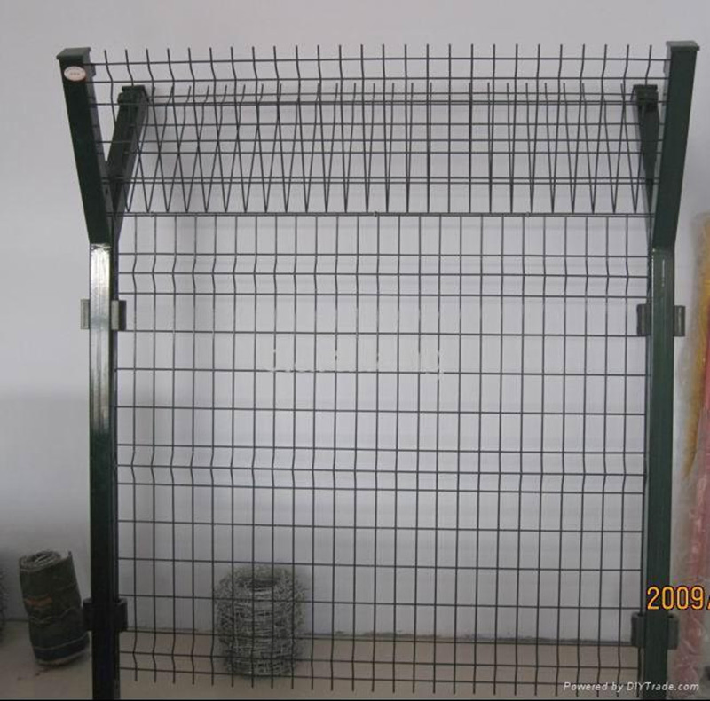 Color Powder Coating Galvanized Iron 868 / 656 Double Wire Fence Panel/Corrosion Resistant Garden Fence/2D Twin Bar Wire Welded Mesh Panel/Double Wire Fence