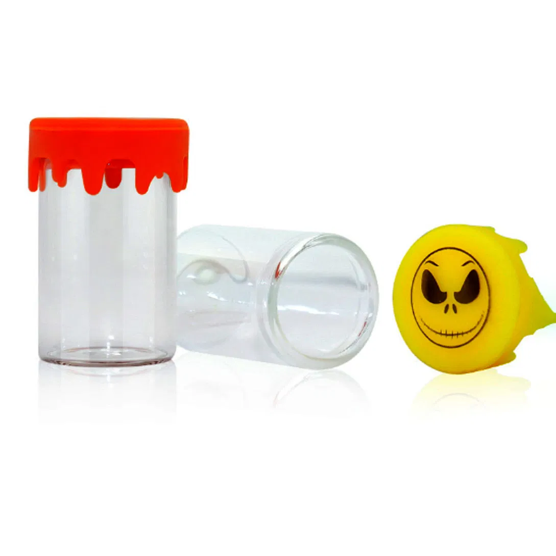 Creative Smoking Accessories New Bee Glass Jar Portable Glass Container Wholesale Factory