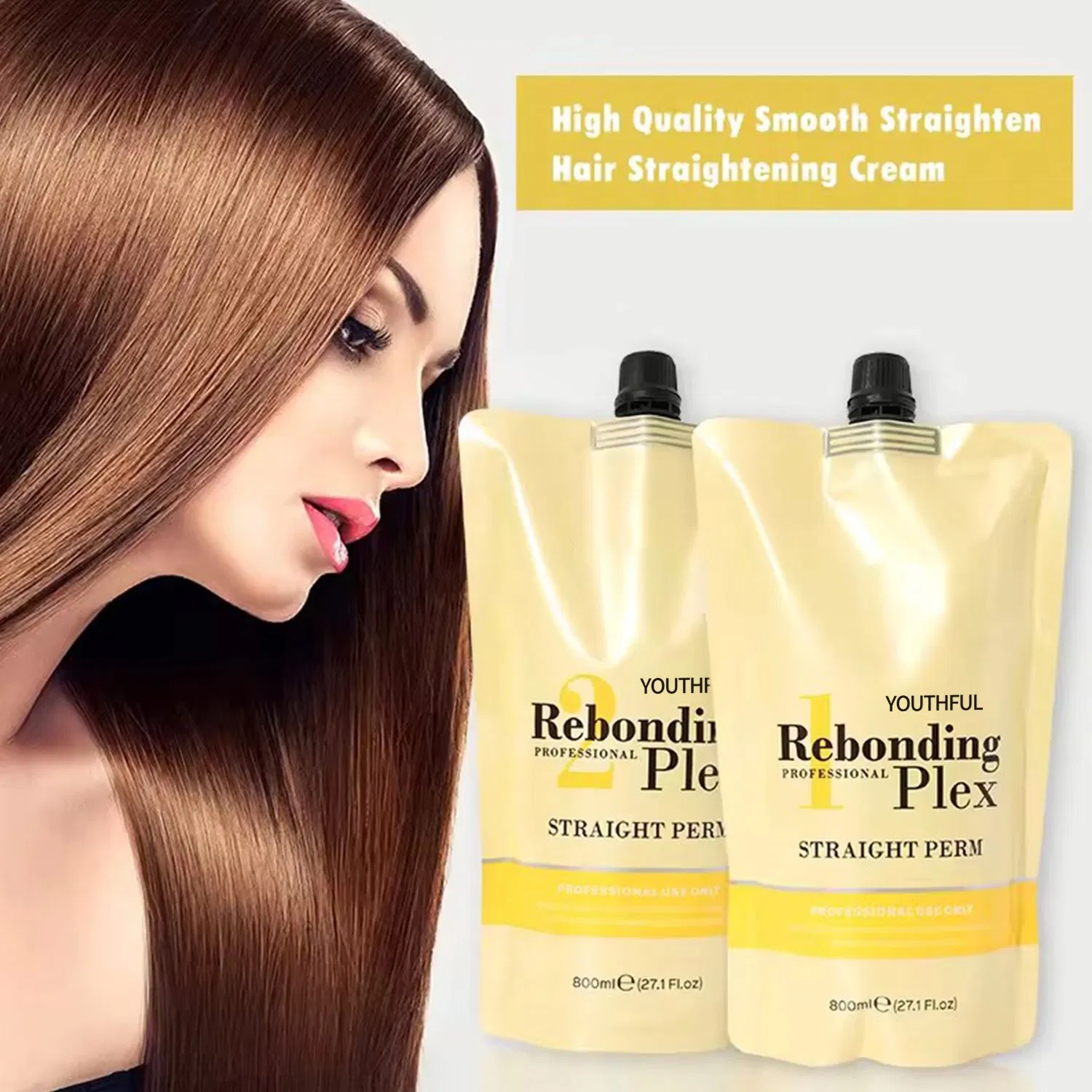 Top Quality Hair Softener Styling Smoothing Perm Water Straightening Rebonding Cream