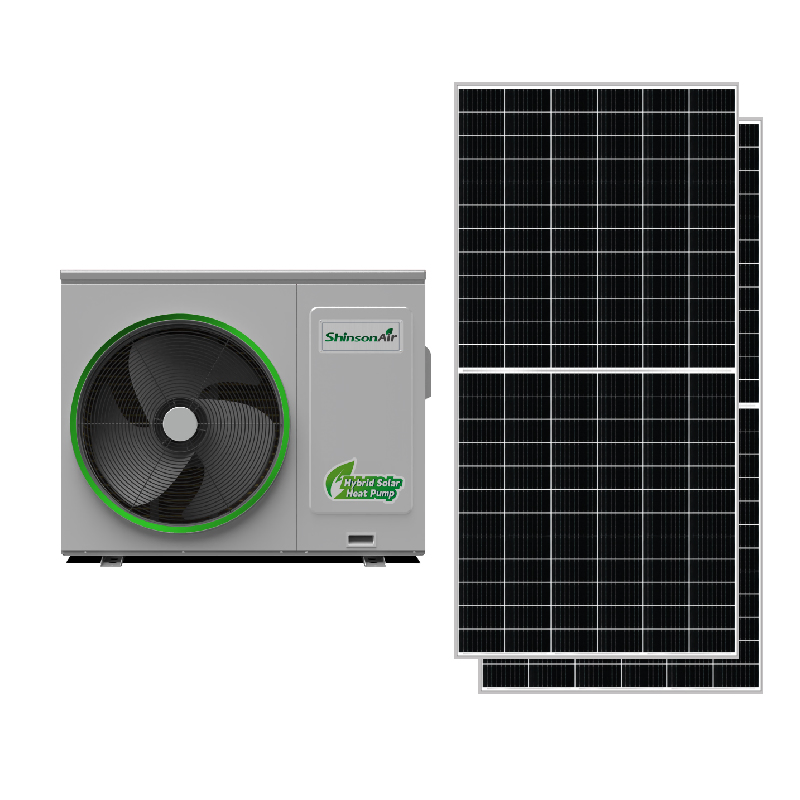 Latent-Storage Auto-Defrost Solar Hybrid Heat Pump
