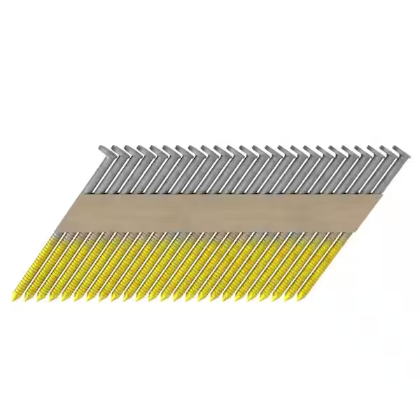 34 Degree Galvanized HDG Smooth/Screw/Ring Shank Paper Collated Framing Nails