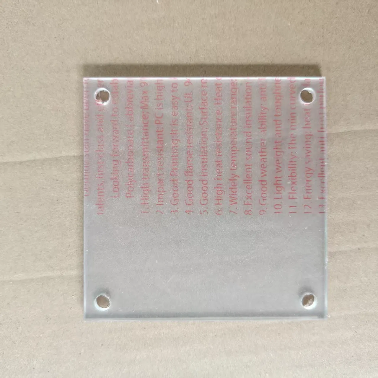 Versatile Fireproof Polycarbonate Panels for Industrial and Home Use