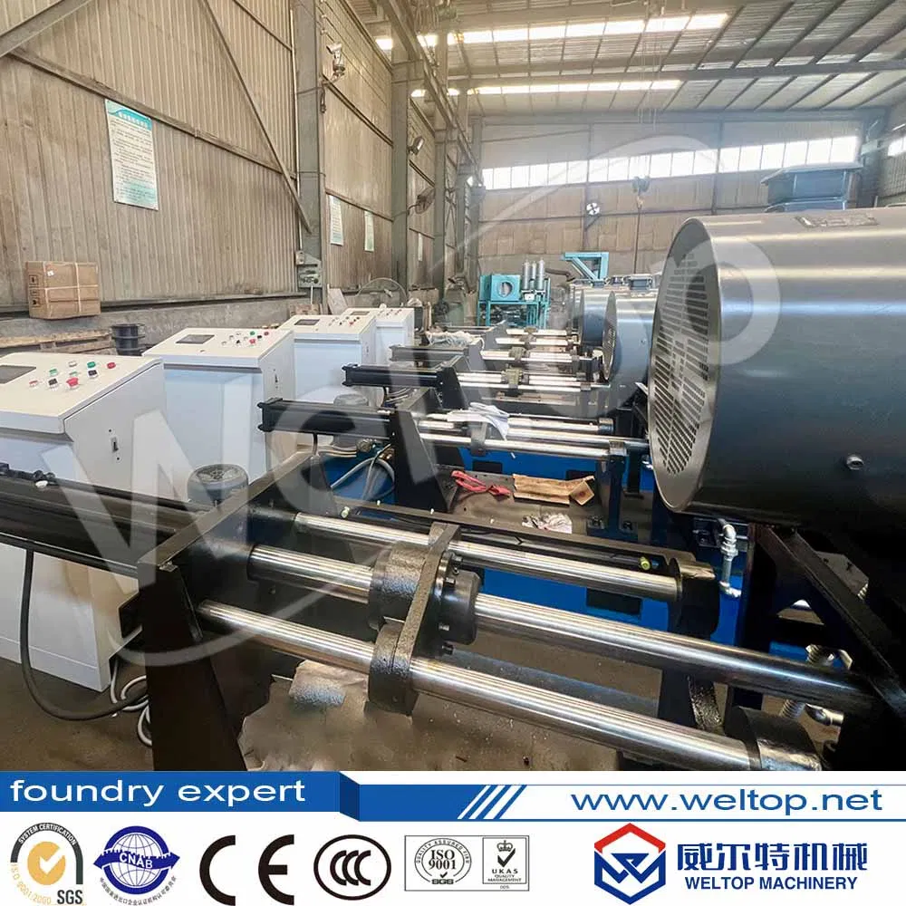 J514 PLC-Controlled Machine for Gray Iron, Brass & Ductile Iron Rotational Castings