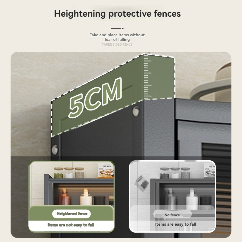 Стеллаж кухонный многоярусный для хранения сервант