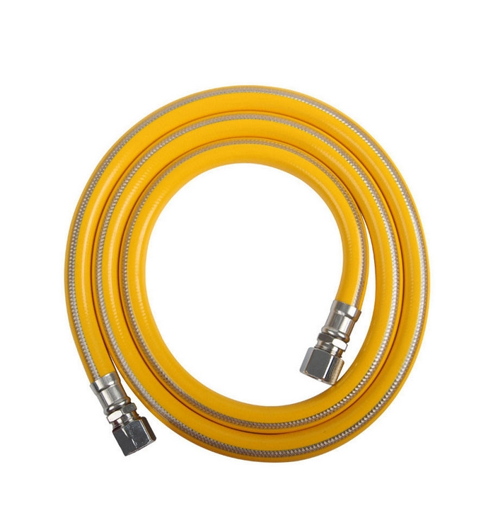 Customize High-Pressure 100FT 12 Csst Flexible Propane Natural Gas Line Corrugated PVC Corrugated Gas Hose PE Gas Pipe