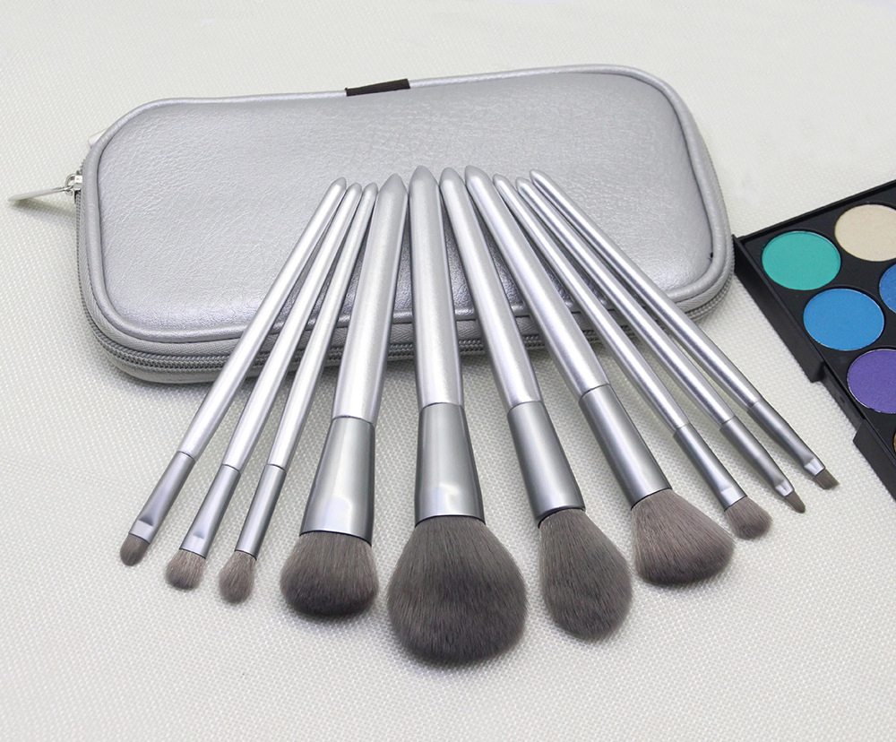 10PCS Premium Cosmetic Makeup Brush Set Professional Beauty Tools for Women Esg11406