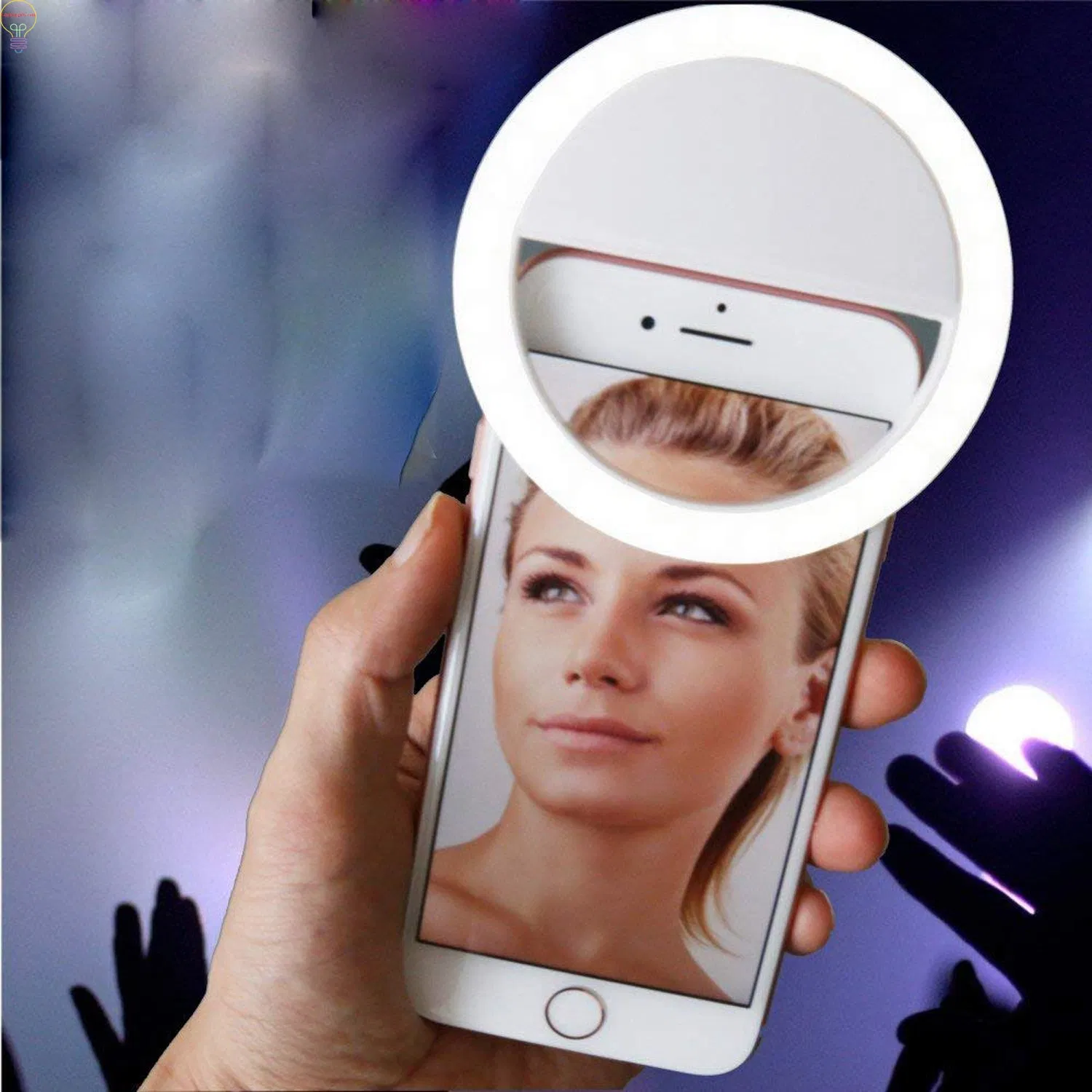 Клипса-кольцевой свет для селфи на телефон